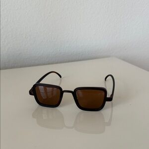 Urban Outfitters Brown Square Glasses